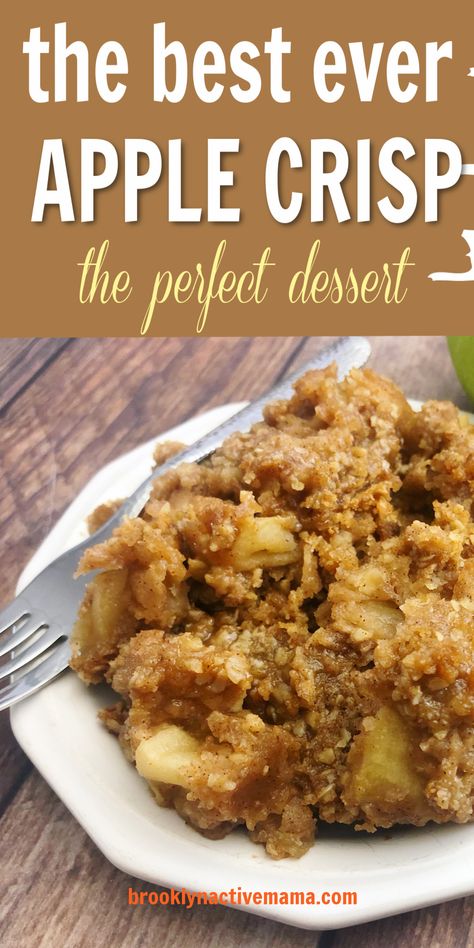 Apple Crisp Without Oats, Best Apple Crisp Recipe, Easy Apple Crisp, Dessert Apple, Crisp Desserts, Best Apple Crisp, Easy Apple Crisp Recipe, Apple Crumble Recipe, Apple Crisp Recipe