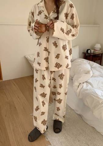 Tiana Clothes Fancy, Korean Pajamas, Kou Diabolik Lovers, Pajamas Aesthetic, Feminine Clothes, Pajama Outfit, Cute Pjs, Pajama Fashion, Cute Sleepwear