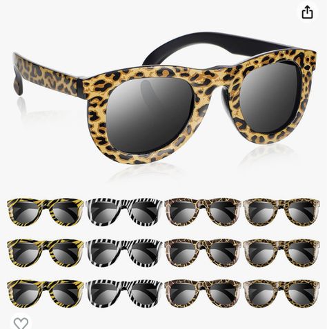 Wild Animal Party, Animal Print Sunglasses, Party Favors For Boys, Sunglasses Party Favor, Animal Sunglasses, Animal Party Favors, Boys Sunglasses, Kids Notes, Jungle Theme Parties