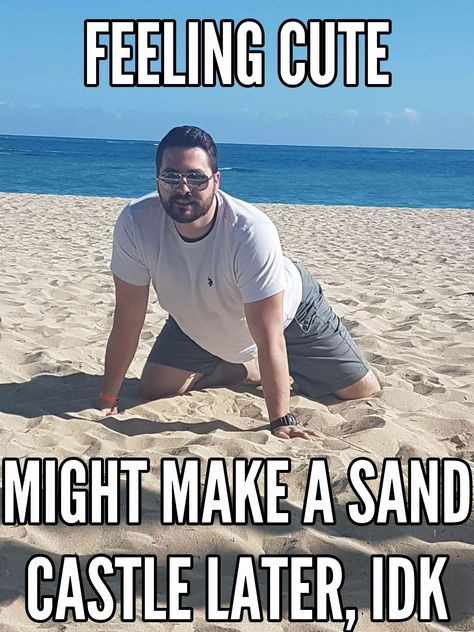 24 Funny Beach Memes Because It's That Time #summermemes #beachmemes #funnymemes #beach #lol #funny Beach Memes Hilarious, Vacation Memes Funny Hilarious, Beach Humor Hilarious, Beach Memes Funny, Summer Meme, Funny Beach Pictures, Perfect Beach Hair, Beach Memes, Vacay Pics