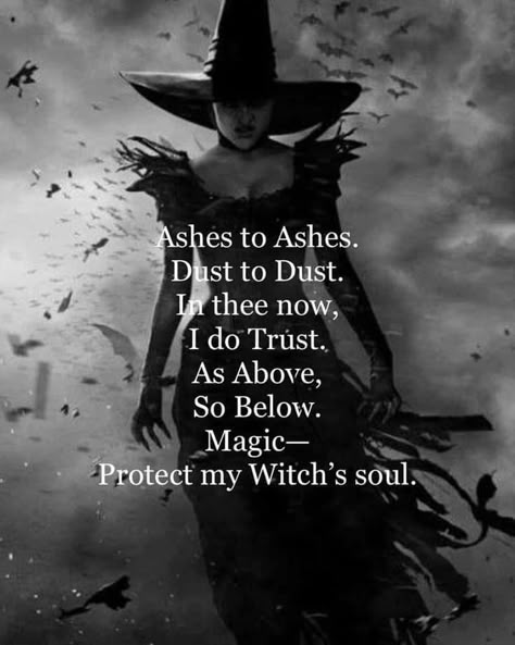 Wicca Spells Protection, Ashes To Ashes Dust To Dust, Wicca Quotes, Chaos Witch, Nature Tattoo Ideas, Wicca Spells, Witchcraft Spells For Beginners, Cool Nature, Nature Witch