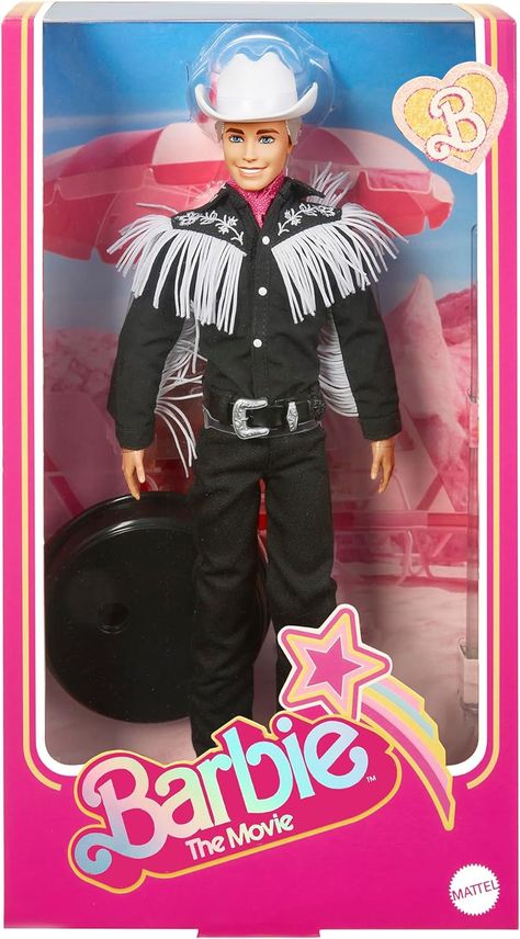 White Western Outfit, Cowboy Outfits For Women, White Cowboy Hat, Barbie The Movie, Pink Bandana, Movie 2023, Barbie Theme, Baby Doll Accessories, Western Outfit