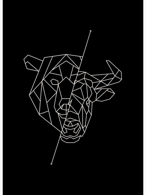 "geometric bear bull " Art Board Print by pirminio | Redbubble Bear And Bull Logo, Crypto Tattoo Design, Bull Vs Bear Tattoo, Forex Bulls And Bears Logo, Bull Bear Tattoo, Bull Vs Bear Wallpaper, Bull And Bear Wallpaper, Bull And Bear Tattoo, Bull And Bear Logo