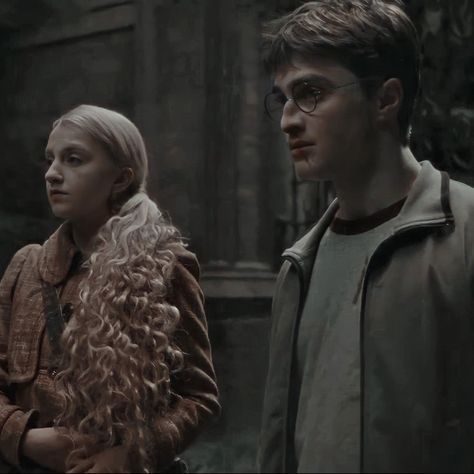 Mine Harry X Luna, Luna And Harry, Harry And Luna, Potter Wallpaper, Golden Trio, Harry Potter Wallpaper, Luna Lovegood, Half Blood, Eternal Love