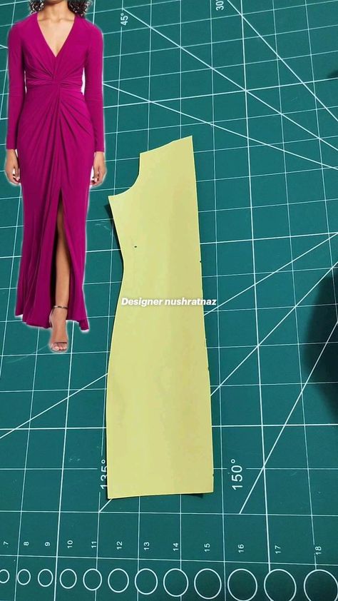 Projek Menjahit, Clothing Pattern Design, Dress Patterns Diy, Knot Pattern, Easy Dress Sewing Patterns, Corset Sewing Pattern, Dress Sewing Tutorials, Draping Fashion, Sewing Clothes Women