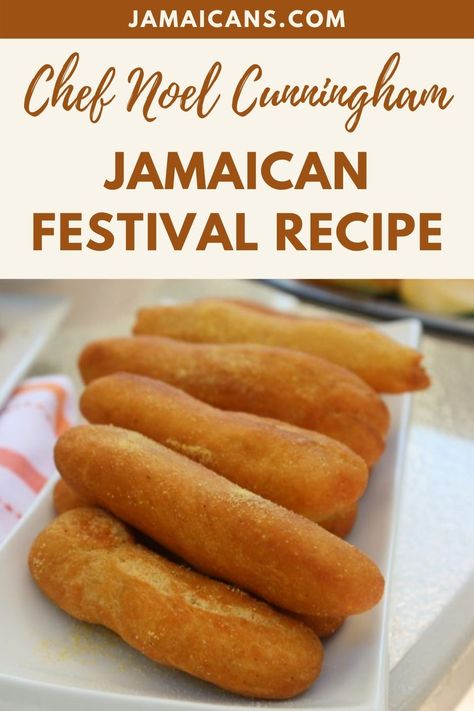 Jamaican Party Ideas, Jamaican Festival Recipe, Christian Recipes, Popeyes Spicy Chicken Recipe, Jamaica Recipes, Jamaican Festival, Festival Recipe, Saltfish Fritters, Jamaican Patties