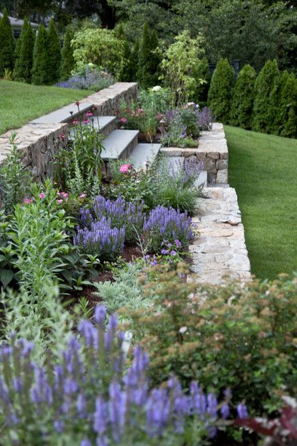 Terraced Landscaping, Terraced Backyard, Sloped Backyard, Stone Steps, Tiered Garden, Hillside Landscaping, Sloped Garden, Garden Steps, Terrace Garden