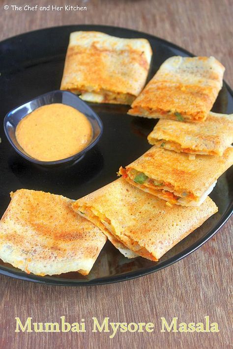 Mysore Masala Dosa, Masala Dosa Recipe, South Indian Breakfast Recipes, Masala Dosa, Dosa Recipe, Spring Roll, Indian Breakfast, South Indian Food, Food Nutrition