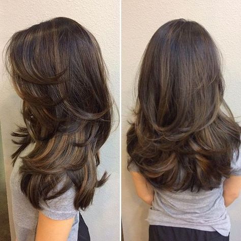 Hairstyles For Layered Hair, Long Layered Haircuts, Haircuts For Medium Hair, Haircuts Straight Hair, Long Layered Hair, Haircuts For Long Hair, Medium Hair Cuts, Style Hair, Long Hair Cuts