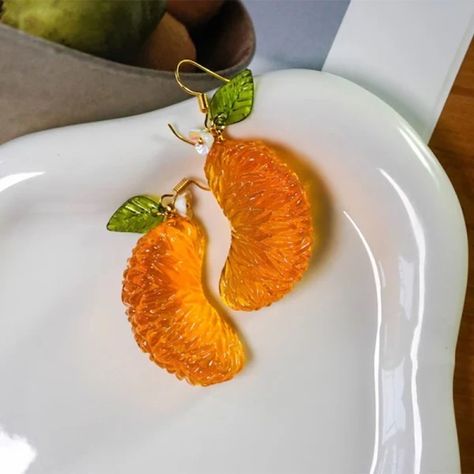 Just found this amazing item on AliExpress. Check it out! $2.06 | Orange sliced earrings, fruit jewelry, summer earrings Y2K Handmade Earrings Y2k, Fruit Jewelry, Fruit Earrings, Jewelry Summer, Funky Earrings, Orange Earrings, Summer Earrings, Summer Earring, Funky Jewelry