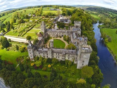 Lismore Castle, Co. Waterford, Initially built in 1185, this Gothic-style castle is now the residence of the Duke of Devonshire. Lismore Castle, Duke Of Devonshire, Waterford Ireland, Irish Party, Castle Pictures, English Architecture, Irish Castles, Castles In Ireland, Castle Mansion