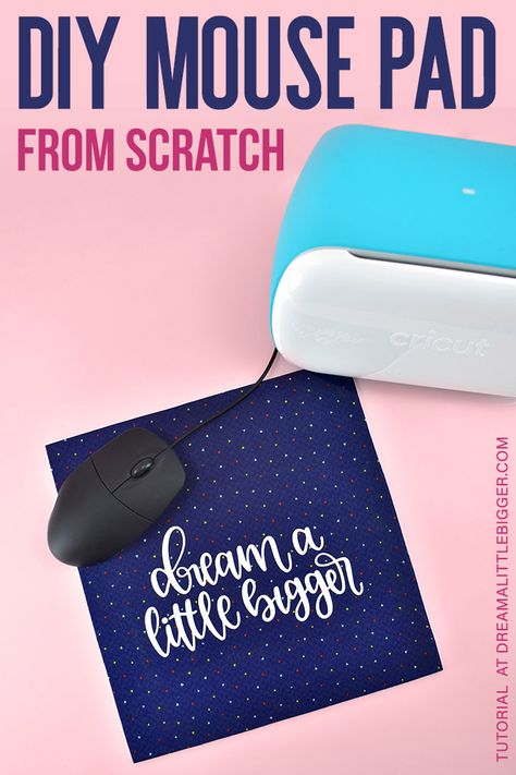 Mouse Pad Cricut Ideas, Cricut Mouse Pads, Crafts With Cricut, Diy Mouse Pad, Fun Office, Craft Knives, Custom Mouse Pads, Diy Vinyl, Cricut Joy