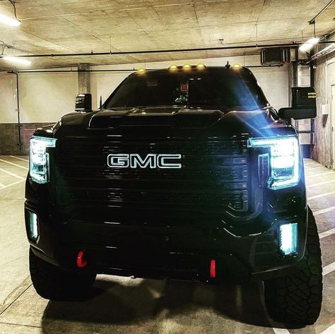 Gmc Denali Truck, Denali Truck, Gmc Sierra Denali, American Pickup Trucks, Chevy Trucks Silverado, Sierra Denali, Trucks Lifted Diesel, Gmc Yukon Denali, Black Truck