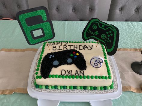 Theme Cake, Cute Birthday Cakes, Game Controller, Themed Cakes, Birthday Cakes, Kids Birthday, Xbox, Sugar Cookie, Special Occasion