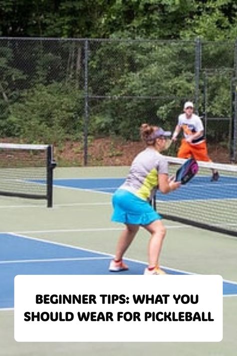 Have you just taken up pickleball? Wondering what to wear for your first game? You’re in the right place! Although there isn’t a strict dress code, choosing the right clothing can help you up your Womens Pickleball Outfits, Pickleball Outfits For Women Over 50, Pickleball Outfits For Women, Sports For Women, Pickleball Outfit, List Of Sports, Pickleball Court, Fitness Activities, Workout Guide