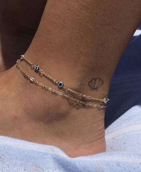 Faint Tattoo Ideas, Small Tattoos To Get On Holiday, Island Life Tattoo, Bff Tattoos Aesthetic, Greek Inspired Tattoos For Women, Chiquita Tattoo, Small Tattoos Sea, Matching Vacation Tattoos, Malta Tattoo