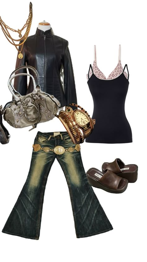 Grunge, y2k, 2000s, vintage, leather Autumn 2000s Outfits, 2000s Autumn Outfits, Y2k Autumn Outfits, 2000s Fall Fashion, 2000s Fashion Outfits Winter, Vintage Thrift Aesthetic, 2000s Fashion Fall, Y2k Fall Fashion, Y2k Fashion Early 2000s Outfit