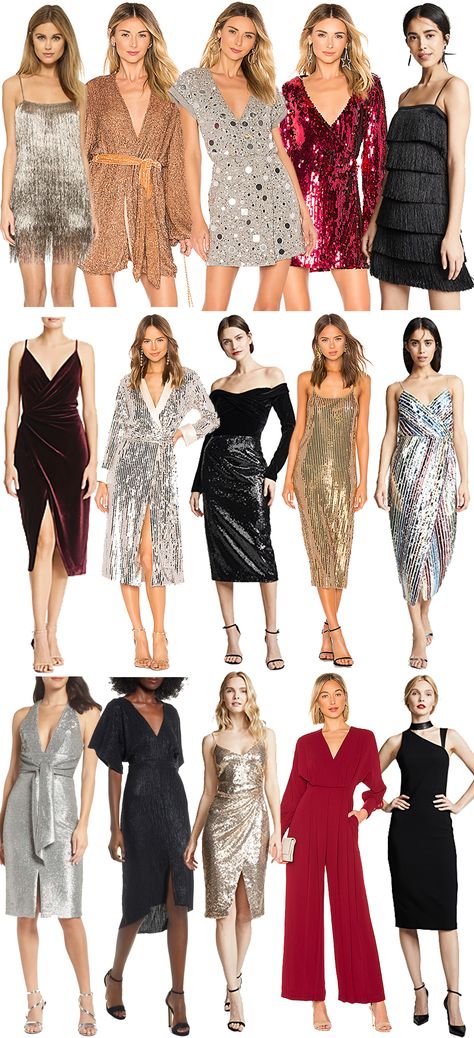 What to Wear: New Years Eve. New Year Dress 2022, New Years Eve Party Dress Elegant, New Years Eve Outfits 90s, New Year Party Dress, Dress For New Years Party, New Years Fashion, New Year Dress Ideas, New Years Eve Outfits Simple, New Year’s Eve Wedding Guest Outfit