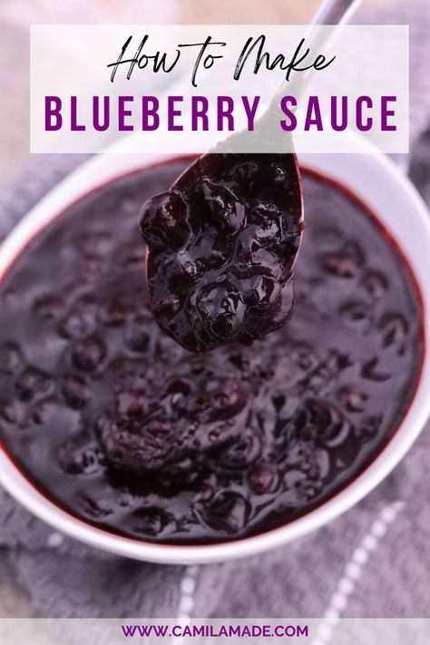 Looking to elevate your desserts? Look no further than our easy blueberry sauce recipe! With just a few basic ingredients, you can create a delicious topping that will take your favorite sweet treats to the next level. This versatile blueberry sauce is perfect for drizzling over Pancakes, Waffles, or French toast, giving your breakfast a fruity twist. Blueberry Sauce Recipe, Honey Granola, Blueberry Topping, Blueberry Sauce, Easy Blueberry, Ice Cream Toppings, Almond Cakes, Frozen Blueberries, Barbecue Sauce