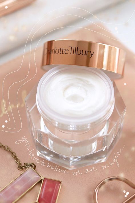 Will Charlotte Tilbury Magic Cream Cast a Spell on You? Photoshoot Face, Charlotte Tillbury, Charlotte Tilbury Magic Cream, Fancy Lady, Magic Cream, Makeup List, Makeup And Beauty Blog, Cast A Spell, Iphone Obsession