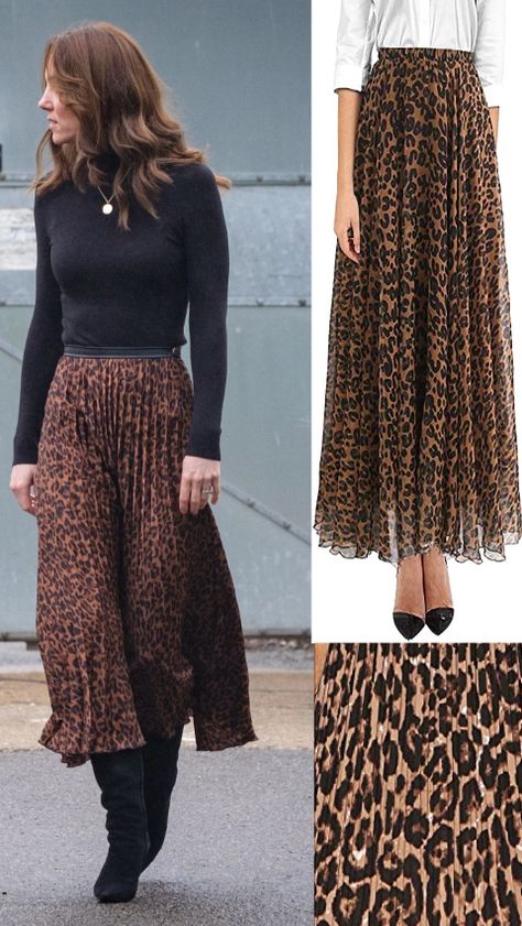 Leopard Print Pleated Skirt Outfit, Printed Pleated Skirt Outfit, Printed Maxi Skirt Outfit, Leopard Skirt Outfit, Pleated Short Dress, Lorna Dane, Case Manager, Pleated Skirt Outfit, Pleated Chiffon Skirt