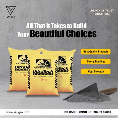 Cement Creative Ads, Cement Ads, Ultratech Cement, Concrete Construction, Drawing Bag, Happy Rakshabandhan, Social Media Design Inspiration, Wedding Saree, Creative Posters