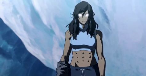 Korra Body Build, Korra Build, Im Looking Respectfully, Korra Avatar Fanart, Korra Body Workout, Korra Avatar Physique, Korra Avatar Physique Workout, Korra Muscles, Legend Of Korra Workout