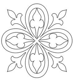 SCA Clothing and Camping on Pinterest | 1579 Pins Mandala Simple, Medieval Pattern, Medieval Embroidery, Embroidery Designs Baby, Pattern Coloring Pages, Wood Burning Patterns, Pola Sulam, Coloring Pages For Adults, Stencil Patterns