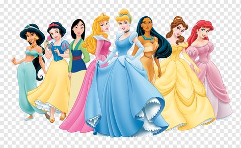 Belle Cartoon, Cartoon Cinderella, Disney Princess Background, Princesa Ariel Disney, Disney Princess Cake Topper, Disney Princess Png, Disney Princess Castle, Disney Png, Tiana Disney