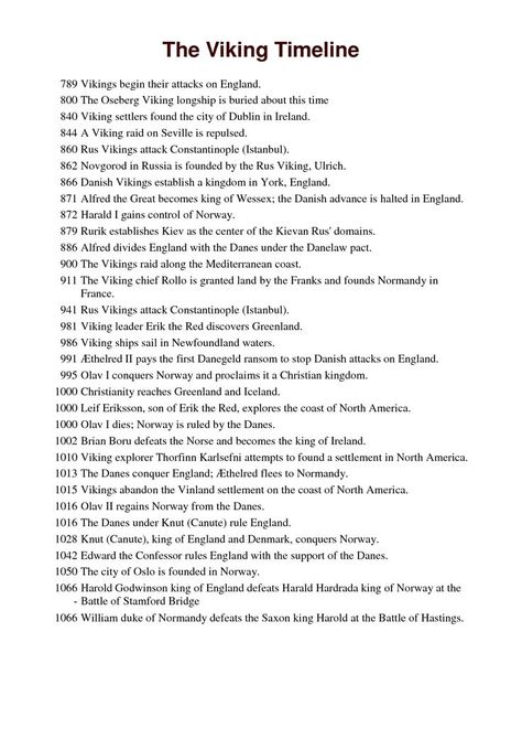 Viking Timeline Viking Timeline, Viking Family, Danish Vikings, Viking Heritage, Erik The Red, Viking Longship, Norwegian Vikings, Viking Jewellery, Alfred The Great