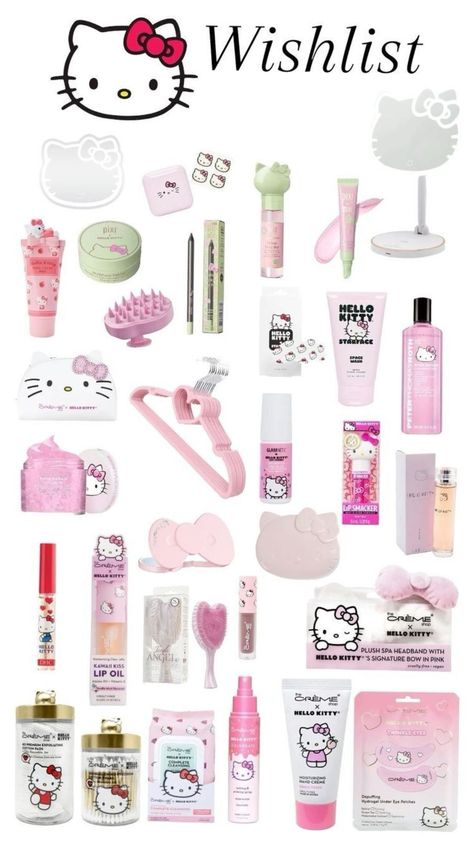 Hello Kitty Back To School, Hello Kitty Skincare, Hello Kitty Products, Girly Christmas Gifts, Pink Products, Tj Max, Images Hello Kitty, Hello Kitty Gifts, Hello Kitty Merchandise