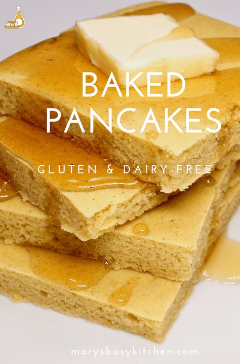 Gluten Free Vegan Sheet Pan Pancakes, Sheet Pan Pancakes Dairy Free, Gluten Free Sheet Pan Pancakes, Gluten Free Sheet Pancakes, Baked Pancakes, Buckwheat Pancakes, Pancakes From Scratch, Dairy Free Cake, Gluten Free Pancakes