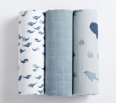 Nautical Baby Bedding, Sea Nursery, Nautical Prints, Muslin Baby Blankets, Swaddle Sets, Baby Bedding Sets, Nautical Baby, Muslin Baby, Nautical Nursery