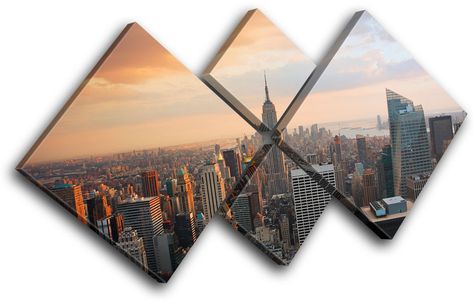 split canvas Painting Silhouettes, Office Paintings, Multi Canvas Painting, Multiple Canvas Paintings, Multi Canvas Art, Usa Skyline, Africa Art Design, Multi Panel Wall Art, Usa City