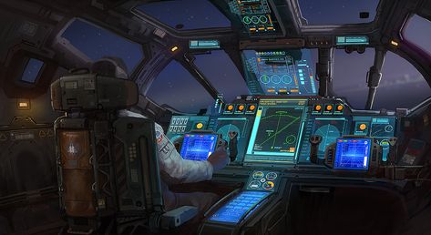 "Enjoy the flight." , Edouard Groult on ArtStation at https://www.artstation.com/artwork/eBW3Z Spacecraft Design, Traveller Rpg, Space Ships Concept, Science Fiction Artwork, Spaceship Interior, Sci Fi Spaceships, Space Ship Concept Art, Starship Concept, Bg Design