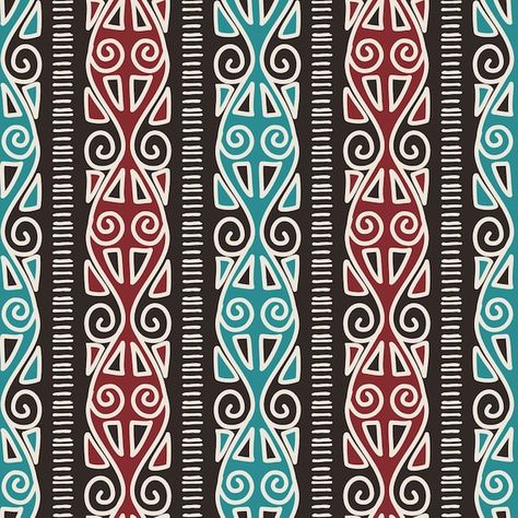 Batik Pattern Motif, Simple Batik Pattern Design, Batik Pattern Indonesian Simple, Papua Art Design, Musholla Design, Batik Pattern Vector, Papua Art, Batik Papua, Batik Vector