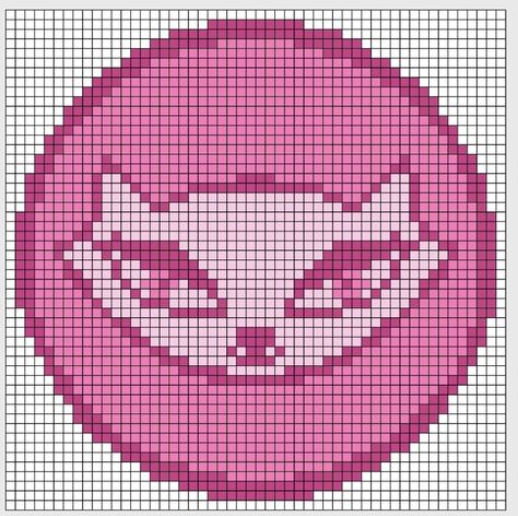 Bratz Cross Stitch, Bratz Perler Beads, Monster High Perler Beads, Crochet Tapestries, Pixel Blanket, Perler Pattern, Perler Ideas, Graph Crochet, Easy Pixel Art