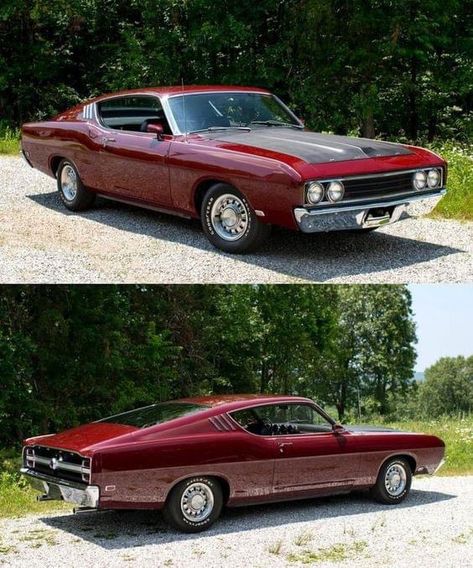 1969 Ford Torino, Grand Torino, Slr Mclaren, 70s Cars, Vintage Muscle Cars, Ford Torino, Best Muscle Cars, Vintage Muscle, Ford Cars