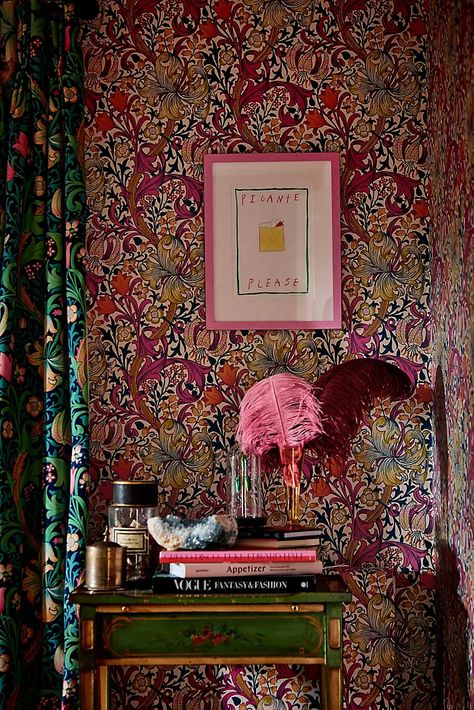 Home & Furniture | Anthropologie UK Golden Lily Wallpaper, Lily Wallpaper, Morris Wallpapers, Painter And Decorator, Fruit Wallpaper, Wallpaper Calculator, English Style, Basic Colors, William Morris