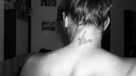 neck tattoo. synchronized swimming.  This is the only synchro tattoo I've been able to find! Synchronized Swimming Tattoo, Canada Tattoo, Canadian Tattoo, Swimming Tattoo, Trailer Park Boys, Synchronized Swimming, Nail Tattoo, Custom Tattoo Design, Hip Tattoo