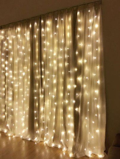 Christmas Lights Wedding, Fairy Light Curtain, Led Curtain Lights, Smart Tiles, Bulb String Lights, Fairy Light, Curtain Lights, Cheap Decor, Led String Lights