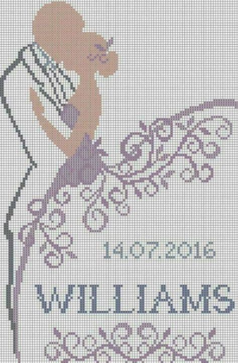 Cross Stitch Charts Free, Cross Stitch Wedding, Cross Stitch Boarders, Stitch Wedding, Wedding Cross Stitch Patterns, Cross Stitch Fonts, Cross Stitch Boards, Wedding Cross Stitch, Wedding Cross