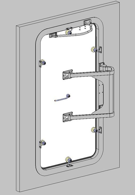 GRP Doors and Hatches - Kunststofftechnik Julitz GmbH Door Mechanism, Basement Doors, Welded Metal Projects, Gate Kit, Hidden Spaces, Metal Fabrication Tools, Sliding Door Design, Fabrication Tools, Building Furniture