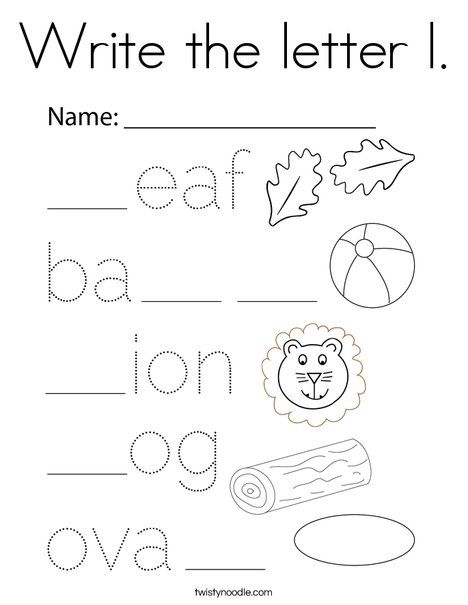 Letter L Worksheet, Letter L Worksheets, Letter L, Color Worksheets, Letter I, Kids Prints, Mini Books, Coloring Sheets, Coloring Page