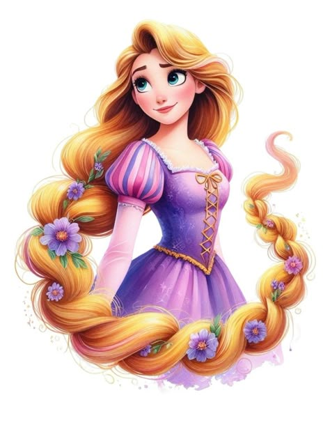 Zlatokosa Disney, Disney Princess Images Rapunzel, Rapunzel Photo, Tangled Cupcakes, Rapunzel Cupcakes, Disney Princess Stickers, Rapunzel Wallpaper, Rapunzel Cake Topper, Disney Princess Printables