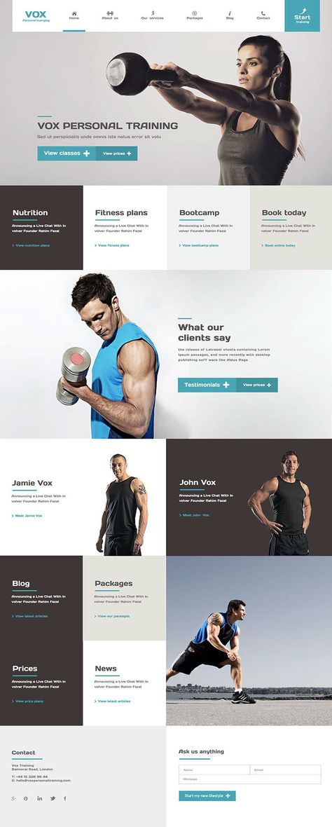 Personal Training Web design Training Website Design, Personal Trainer Website, Fitness Site, Personal Training Business, Online Personal Trainer, Coach Website, Sports Website, 광고 디자인, Free Website Templates