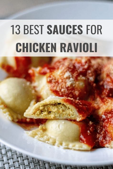 Chicken Ravioli Sauce Recipe, Rana Chicken And Roasted Garlic Ravioli, Chicken Mozzarella Ravioli Sauce, Sauce For Chicken Ravioli, Chicken And Cheese Ravioli Recipes, Chicken Ravioli Sauce, Ravioli Recipe Chicken, Chicken And Mozzarella Ravioli, Chicken Ravioli Recipe