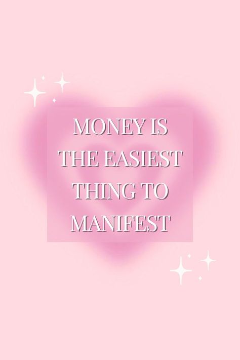 Money is the easiest thing for you to manifest Aesthetic Heart Aura, Aura Affirmations, Dream Life Quotes, Heart Aura, Life Is Easy, Manifestation Aesthetic, Manifest Affirmations, Aesthetic Heart, Aura Quotes