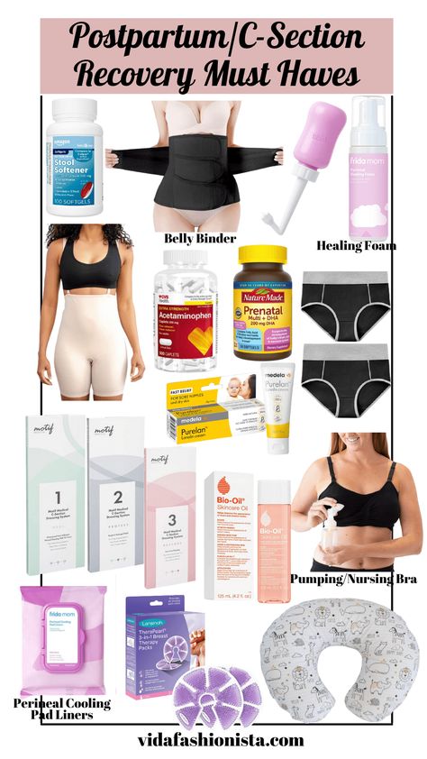 Postpartum Csection Essentials, C Section Clothes Recovery, Gifts For C Section Moms, C Section Must Haves Recovery, Post Partum Recovery Essentials, Postpartum Must Haves For Mom, Postpartum Essentials C Section, Hospital Bag For Mom To Be C Section, C Section Care Package