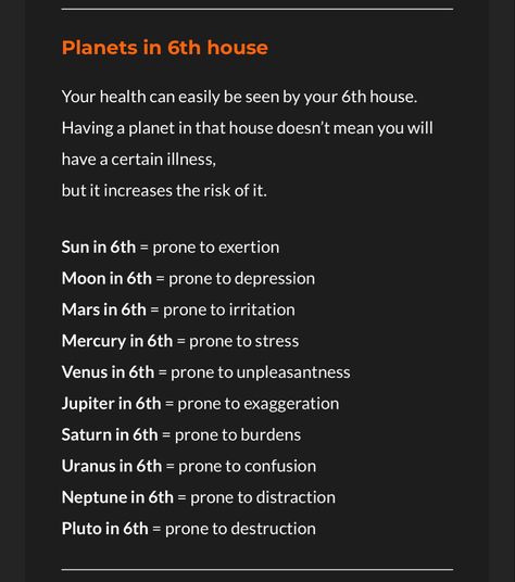 6th House Astrology, Psychology Astrology, Planet Astrology, Personality Chart, Medical Astrology, Astrology Meaning, Zodiac Love Compatibility, Astrology Planets, Tarot Guide